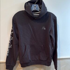 Quiksilver Dark Gray Kids Hoodie